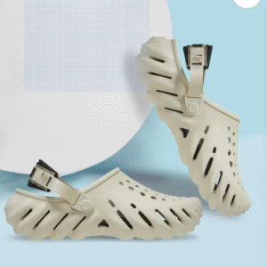 Men Echo Clogs Sandal (Beige , 7 UK/India)